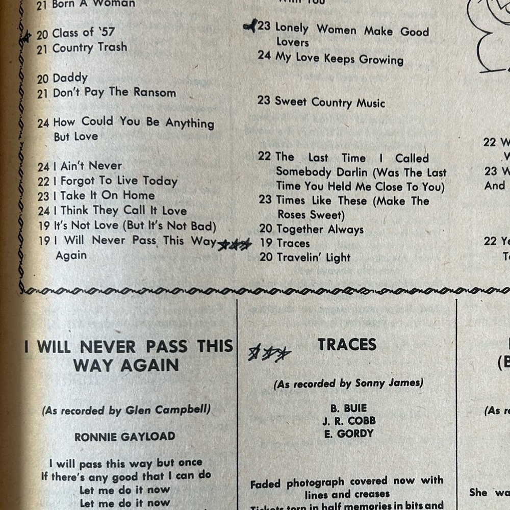 Vintage Country Song Roundup Magazine - Picture 6 of 6